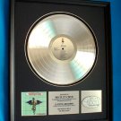 MOTLEY CRUE PLATINUM RECORD AWARD "DR. FEELGOOD"