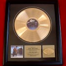 STEVIE RAY VAUGHAN GOLD RECORD AWARD "SOUL TO SOUL" STEVIE RAY VAUGHAN GOLD RECORD AWARD "SOUL TO SOUL"