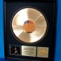 FRANK SINATRA GOLD RECORD AWARD "MY WAY"