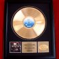 JETHRO TULL GOLD RECORD AWARD
