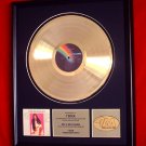CHER GOLD RECORD AWARD - GREATEST HITS