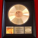 LITTLE RICHARD GOLD RECORD AWARD