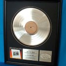 LYNYRD SKYNYRD PLATINUM RECORD AWARD "FIRST AND LAST"