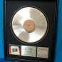 LYNYRD SKYNYRD PLATINUM RECORD AWARD "FIRST AND LAST"