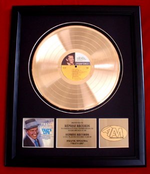 FRANK SINATRA GOLD RECORD AWARD "THAT'S LIFE"