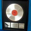 BRUCE SPRINGSTEEN PLATINUM RECORD AWARD " BORN TO RUN"