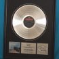 RUSH PLATINUM RECORD AWARD "FAREWELL TO KINGS"