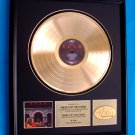 RUSH GOLD RECORD AWARD "MOVING PICTURES"
