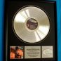 THE ROLLING STONES PLATINUM RECORD AWARD "BLACK AND BLUE"