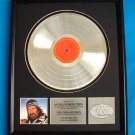 WILLIE NELSON PLATINUM RECORD AWARD "ALWAYS ON MY MIND"