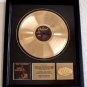 NEIL DIAMOND GOLD RECORD AWARD "THE JAZZ SINGER"