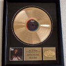 TINA TURNER GOLD RECORD AWARD "PRIVATE DANCER"