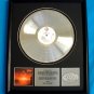 DIO PLATINUM RECORD AWARD - RONNIE JAMES DIO