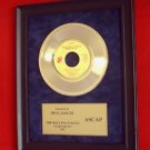 MICK JAGGER - ROLLING STONES GOLD RECORD AWARD