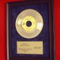 MICK JAGGER - ROLLING STONES GOLD RECORD AWARD