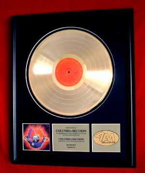 JOURNEY GOLD RECORD AWARD "INFINITY"