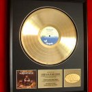 JETHRO TULL GOLD RECORD AWARD "SONGS OF THE WOOD""