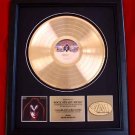 KISS GENE SIMMONS GOLD RECORD AWARD