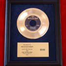 SAM THE SHAM AND THE PHARAOHS GOLD RECORD AWARD "WOOLY BULLY"