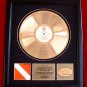 VAN HALEN GOLD RECORD AWARD "DIVER DOWN"