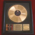 GUNS N ROSES GOLD RECORD AWARD "APPETITE FOR DESTRUCTION" GUNS N ROSES GOLD RECORD AWARD "APPETITE FOR DESTRUCTION"