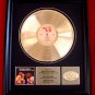 BEE GEES "LIVE" GOLD RECORD AWARD