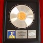 ELVIS PRESLEY PLATINUM RECORD AWARD - E.P. ENTERTAINMENT