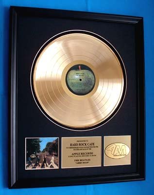 The Beatles - Abbey Road - 14K Gold Plated, Limited Edition Album – Gold  Records USA