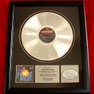 DEF LEPPARD PLATINUM RECORD AWARD "PYROMANIA" DEF LEPPARD PLATINUM RECORD AWARD "PYROMANIA"