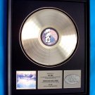 RUSH PLATINUM RECORD AWARD  "GRACE UNDER PRESSURE"