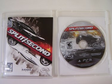 Split Second Ps3 Racing Game Complete