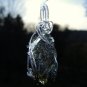 7g Moldavite Silver Wire Wrap
