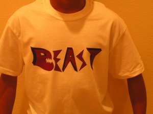 Beast Tee White