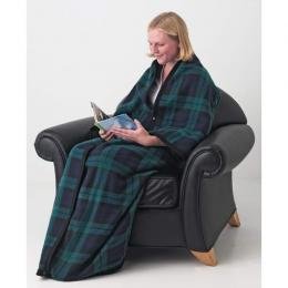 Maxam&Acirc;&reg; 10pc Fleece Poncho Style Snuggle Blanket Set