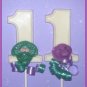 BARNEY AND BOP FIRST BIRTHDAY CHOCOLATE LOLLIPOP FAVORS