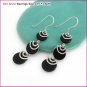 Dark Shine Silver (925 Sterling) Earring, Earrings, Sterling Silver