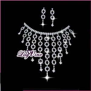 Starry Sky Crystal Jewelry Set, Sets