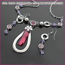 Sublimate Amethyst Jewelry Set, Sets