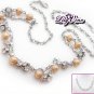 Crystal & Pearl Necklace, Necklaces