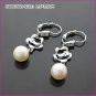 Shinning Crystal Pierced Earrings, Pierced earrings, Earrings