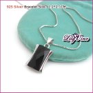 Pure Black Silver (925 Sterling) Pendants, Pendants, Sterling Silver