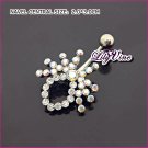 Crystal Spider Belly Ring, Belly Rings
