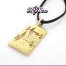 Golden Leaf Necklace, Necklaces