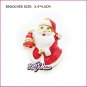 Santa Claus Brooch, Brooches