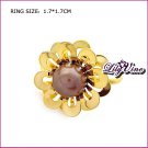 Flower Pearl Ring, Rings