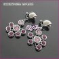 Amethyst Silver Clip Earrings, Clip earrings, Earrings