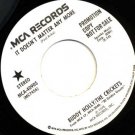 BUDDY HOLLY It Doesn't Matter Any More DJ PROMO 45