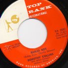 DOROTHY COLLINS Banjo Boy / Happy Heart Of Paris 45 TOP RANK