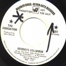 THE ASSOCIATION The Time It Is Today / Goodbye Columbus WB Promo 45