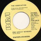 THE ASSOCIATION One Sunday Morning RCA Promo 45